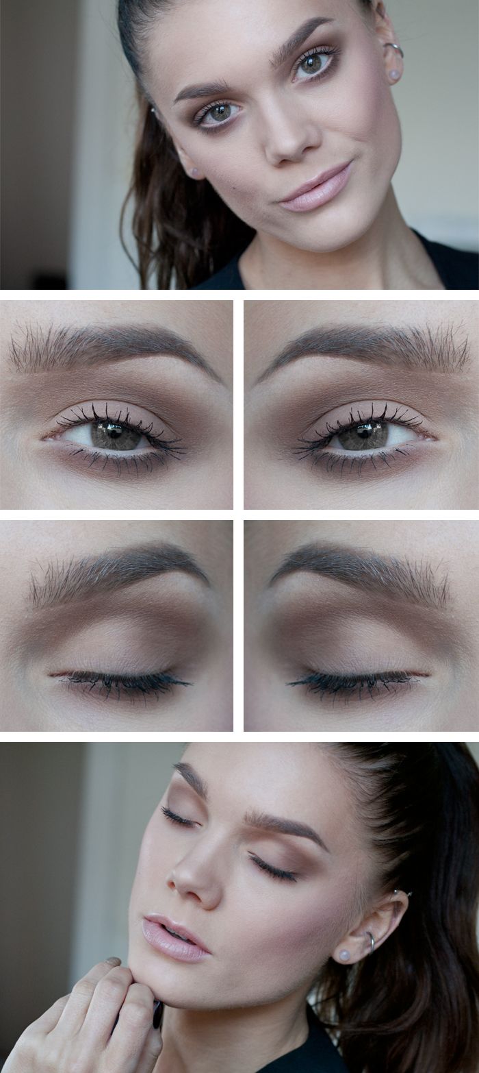 Light Coffee Eye Makeup Idea for Daily Occasions