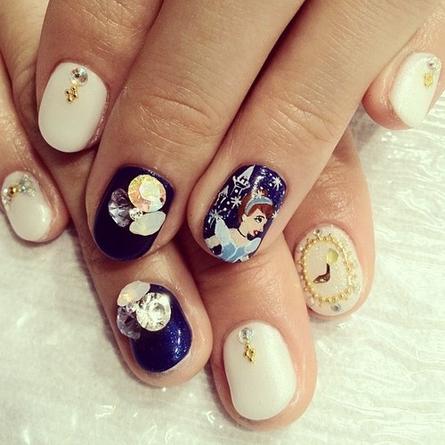 Lovely Cinderella Nails