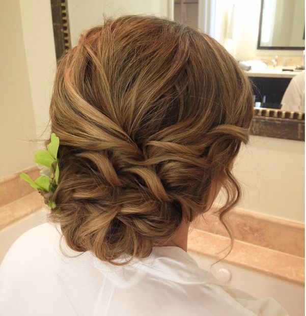 Messy Braid Bun for Prom Hairstyles