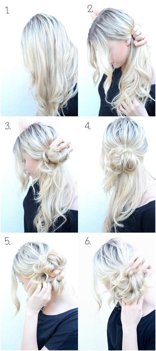 Hair Tutorials to Try Braided Messy Updo Pretty Designs