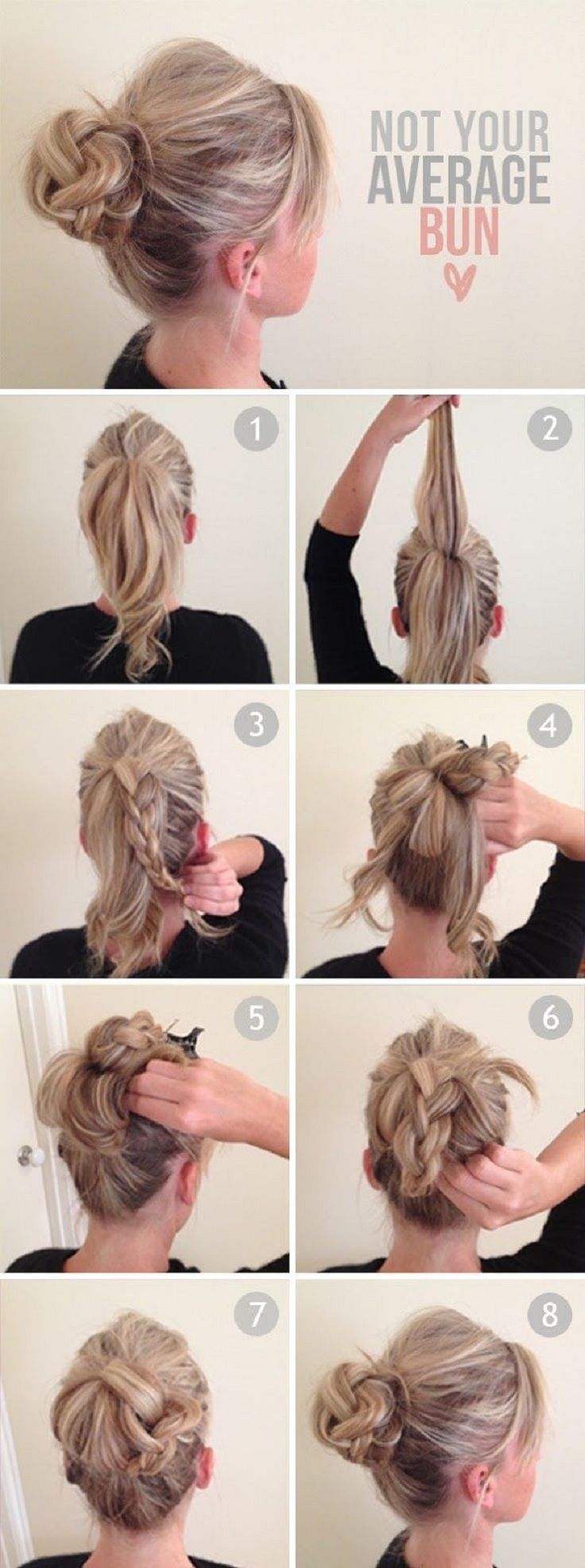 14 Amazing Double Braid Bun Hairstyles Pretty Designs