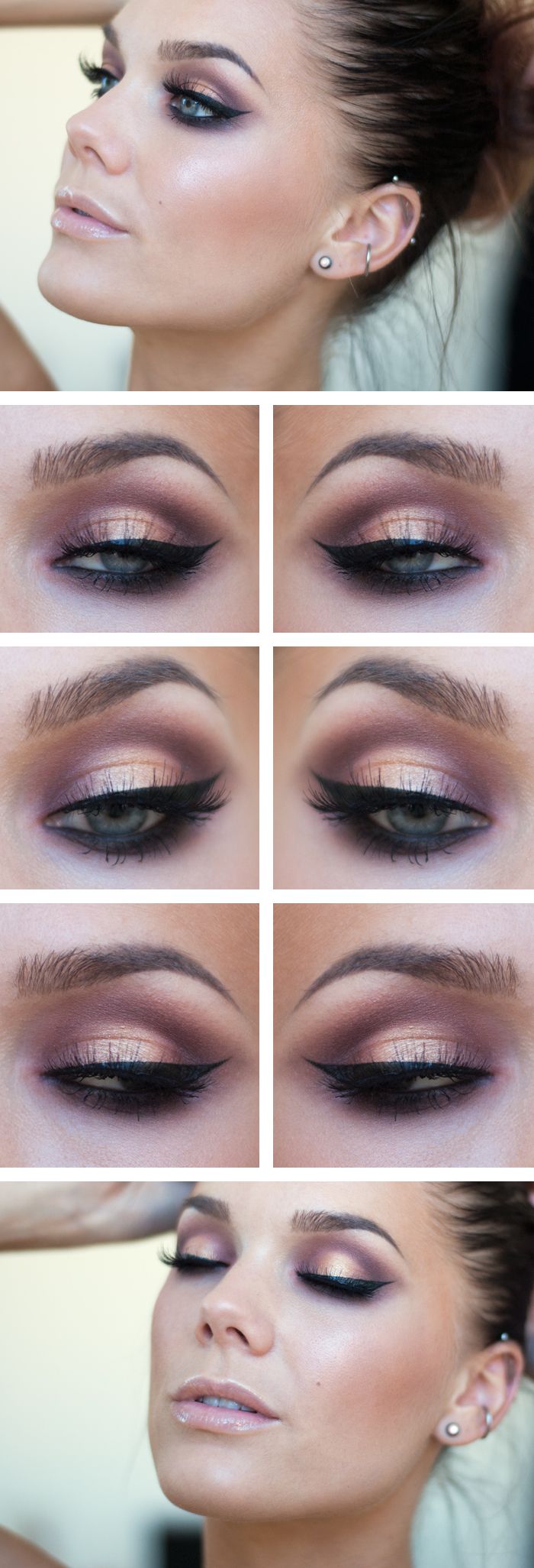 Pretty Plump Smoky Eye Makeup for Daily Looks