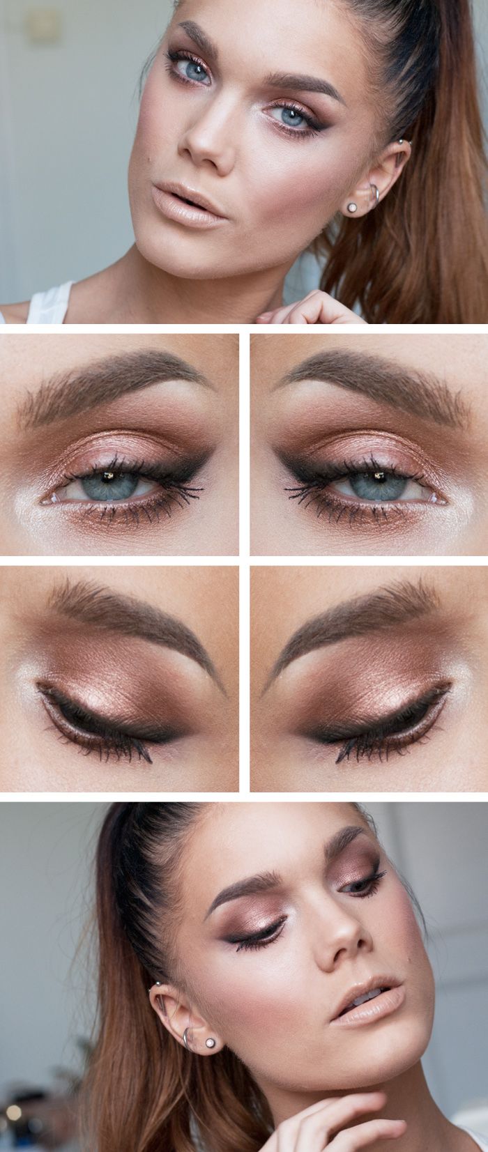 Pretty Simple Eye Makeup Idea for Daily Occasions