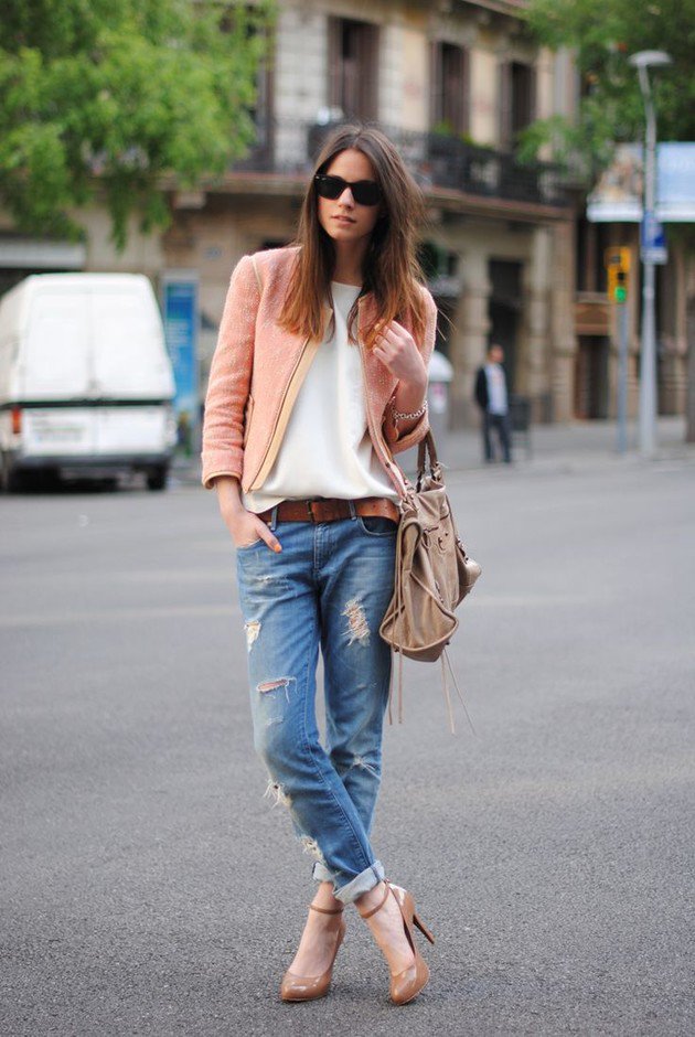 Stylish Outfit Ideas With Your Boyfriends Jeans Pretty Designs