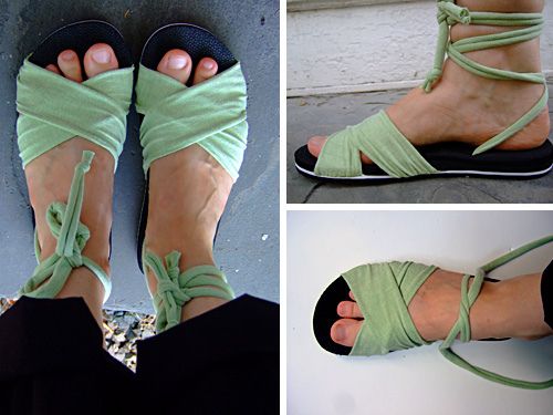 Summer Green Sandals