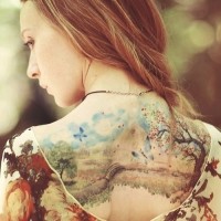 Artistic Tattoo Pattern