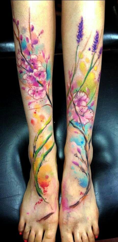Beautiful Colored Tattoo