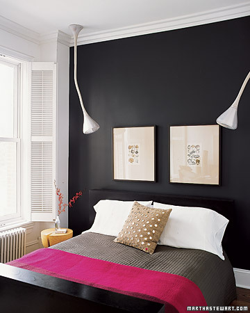 Bedroom Decoration: Black Wall Art - Pretty Designs