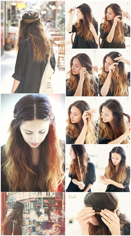 Boho Braided Hairstyle Tutorial