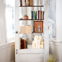 Book Case from a Door