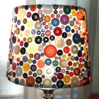 Button Lamp Shade
