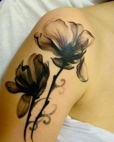 Chic Plant Tattoo