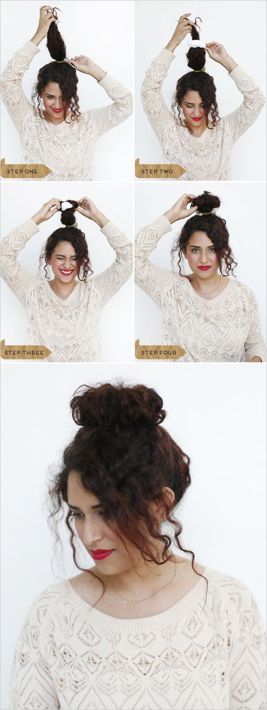 10 Hair Tutorials For Super Curly Hair Pretty Designs