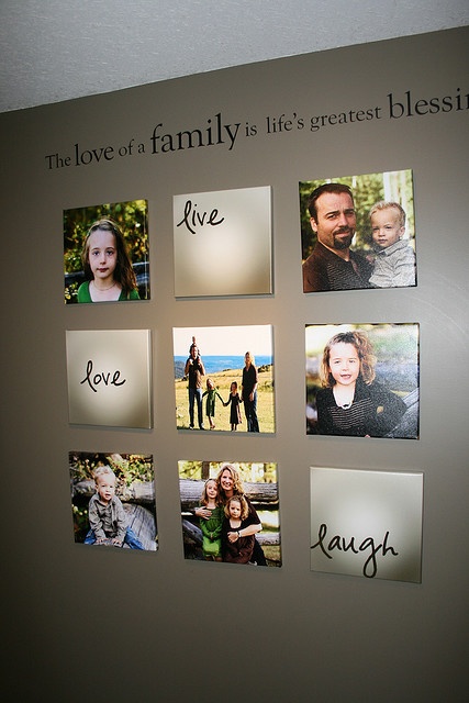 Family Photo Wall