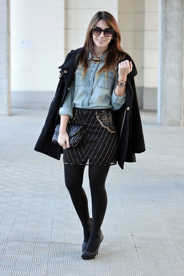 Fashionable Outfit Idea for Early Fall