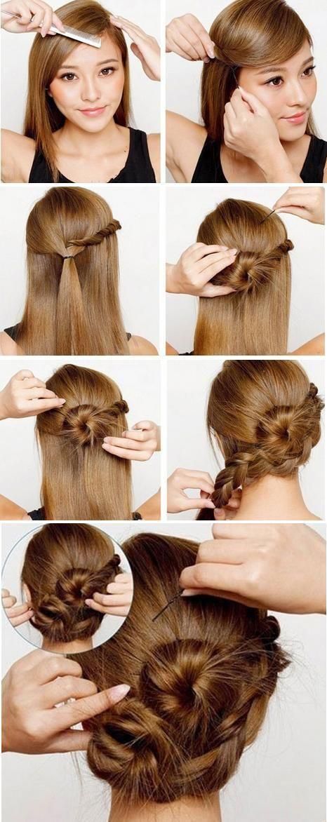 10 Fabulous French Braid Updo Hairstyles Pretty Designs