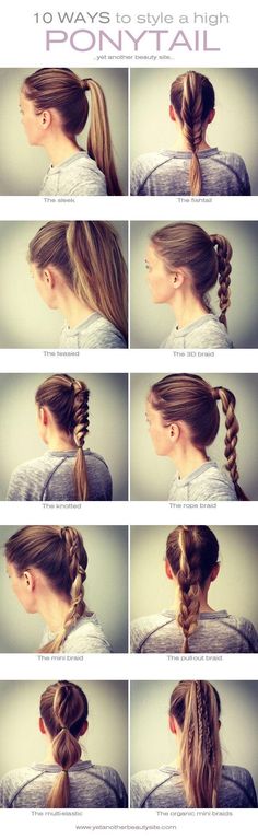 High Ponytail Hairstyles