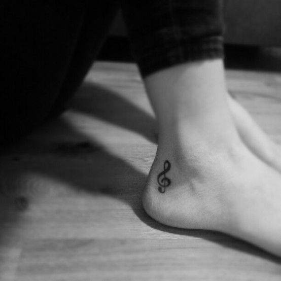 Lovely Heel Tattoo