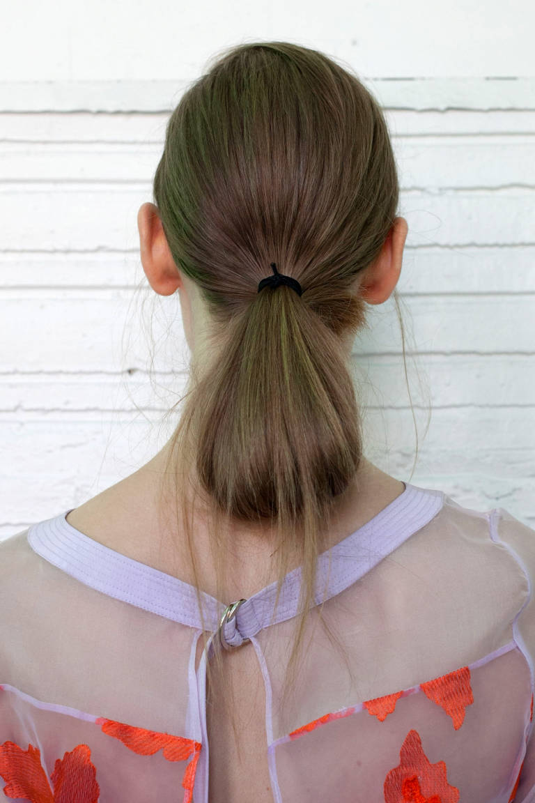 Lovely Ponytail Hairstyle