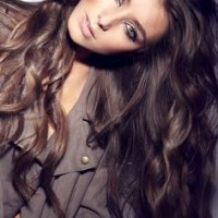 Luscious Brunette Hairstyle for Thick Hair