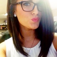 Medium Long Straight Bob Hairstyle