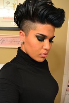 Mohawk Hairstyle for Black Hair