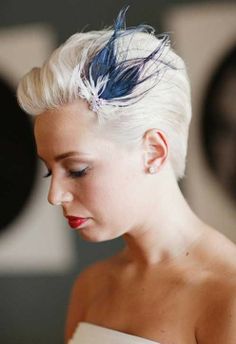 Pixie Haircut for Short Wedding Hairstyles