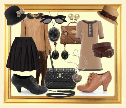 Polyvore Outfit Idea with Oxford Shoes