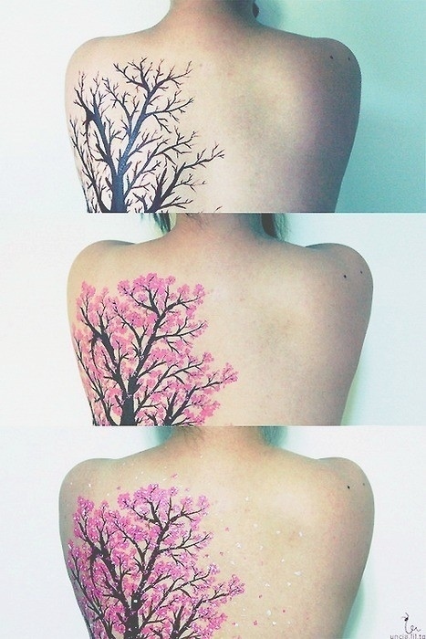 Pretty Plant Tattoo Idea