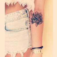 Pretty Rose Tattoo