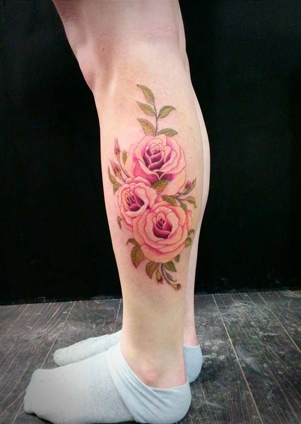 12 Calf Tattoo Designs You Won’t Miss - Pretty Designs