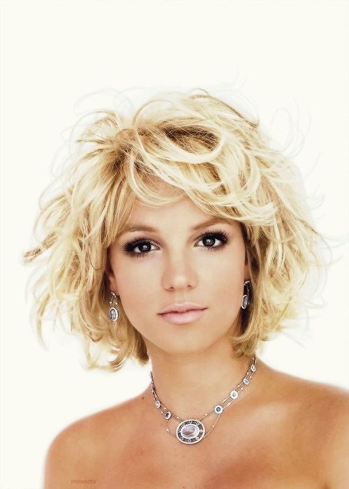 Short Choppy Blond Hair for Britney Spears Hairstyles