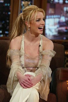 Simple Ponytail for Britney Spears Hairstyles