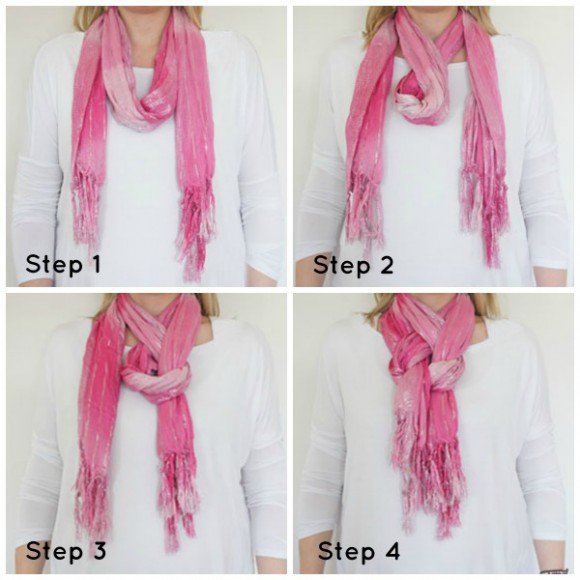 Simple Scarf Knot