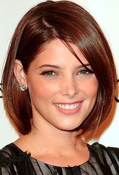 Sleek Bob Hairstyle for Heart Shaped Faces