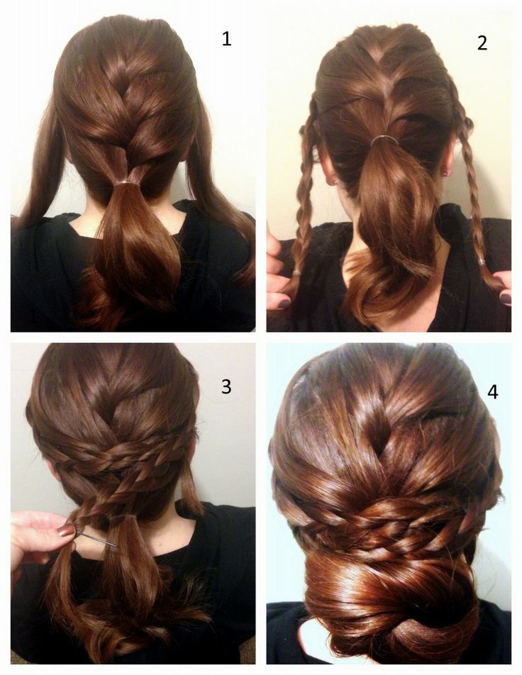 Stunning Braided Updo Hairstyle Tutorial