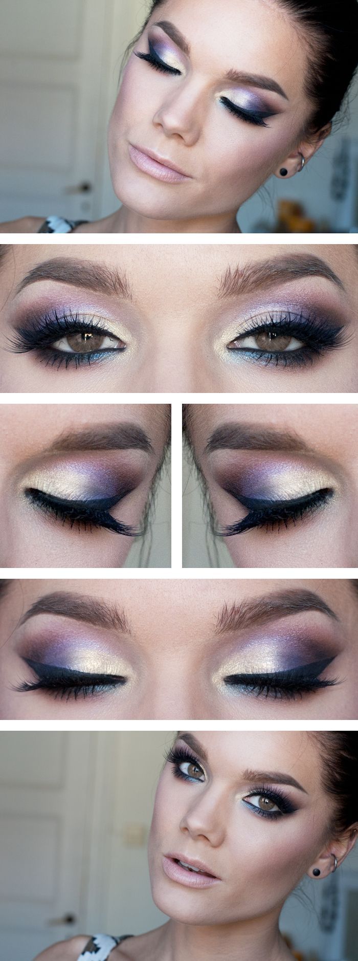 Best Purple Eye Makeup Tutorials for Purple Lovers - Pretty Designs