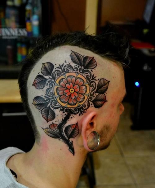 Tattoo on Head