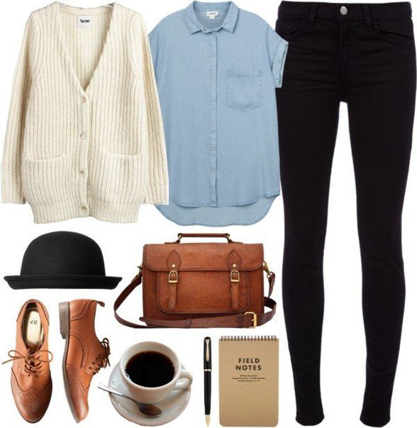 Trendy Outfit Idea with Oxford Shoes