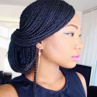African Hair Box Braiding Style