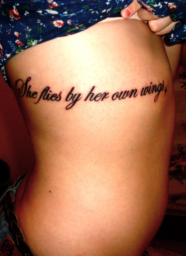 12 Super Simple Quote Tattoos for Girls - Pretty Designs