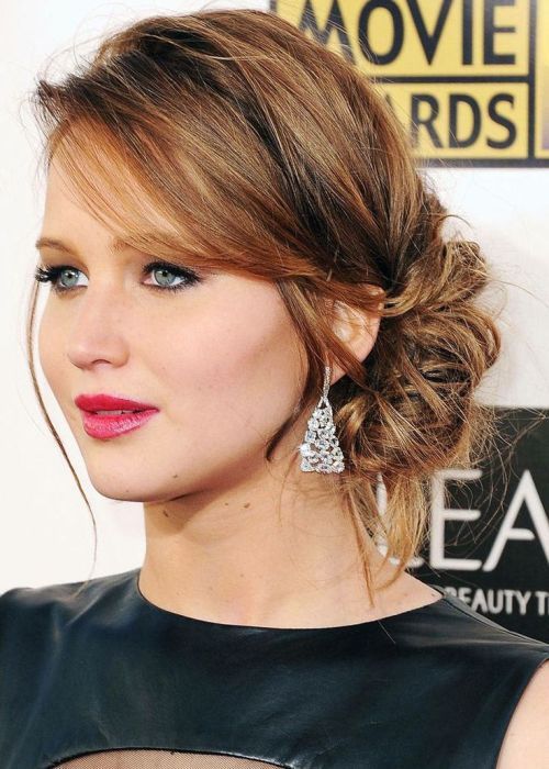 15 Fantastic Updos For Medium Hair Pretty Designs