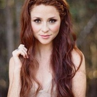 Braided Headband Prom Hairstyle