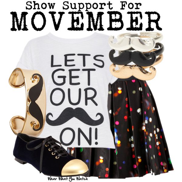 Chic Outfit Idea for Movember