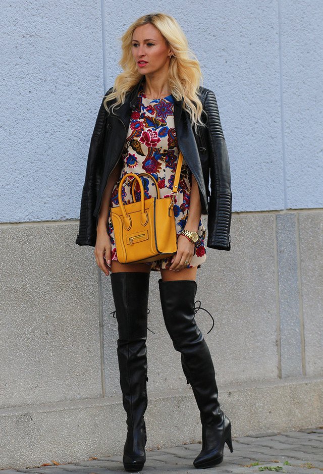 Chic Over-Knee Boots Outfit