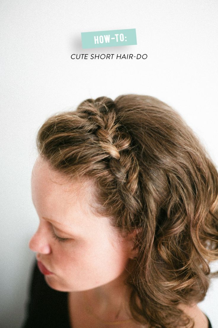 12 Pretty Braided Hairstyles for Short Hair - Pretty Designs