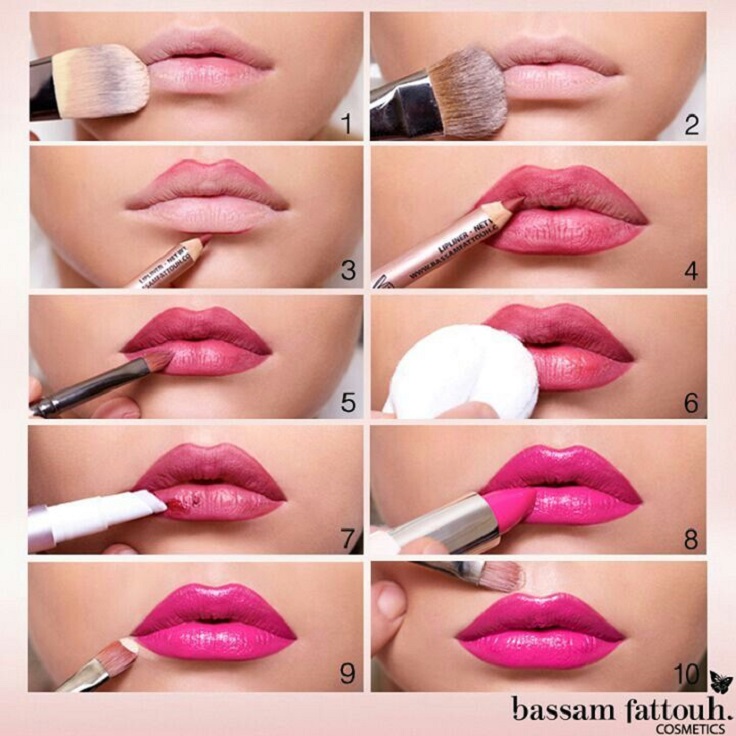 Dark Pink Lipstick