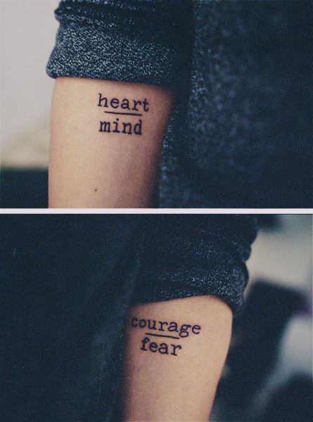 12 Super Simple Quote Tattoos for Girls - Pretty Designs