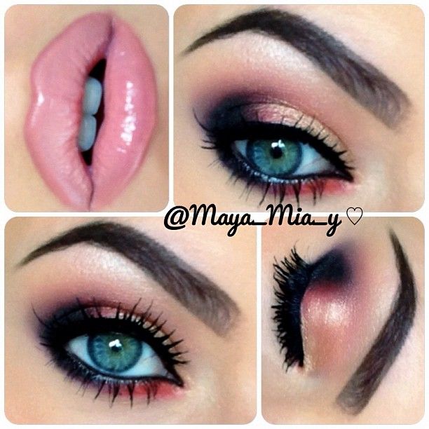 Fabulous Pink Lipstick Makeup Idea