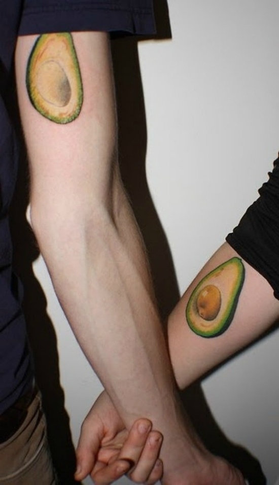 Food Tattoos for Lovers